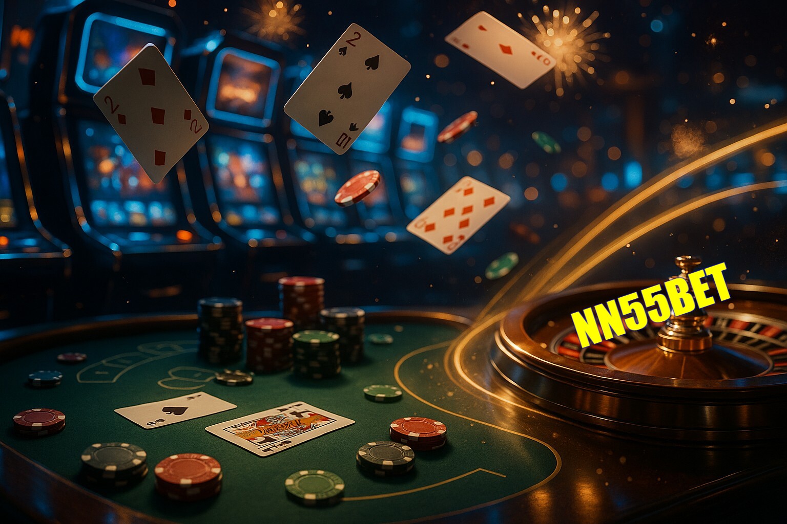 Jogos emocionantes no NN55BET