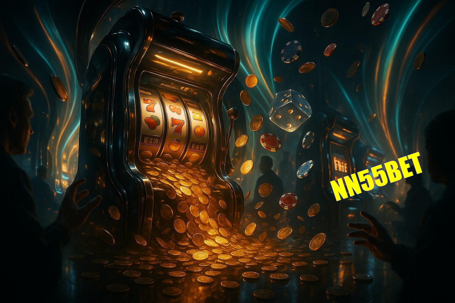 Diversos jogos de caça-níqueis